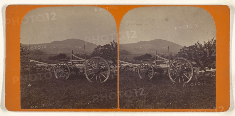 Wachusett Mountain from The Read farm. Princeton, Mass; American; about 1865; Albumen silver print