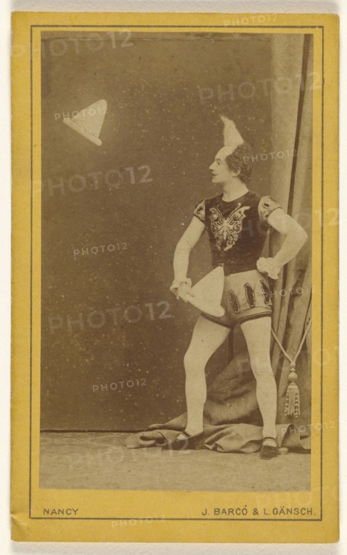 Capt. Thiebaul; J. Barco & L. Gansch; about 1873; Albumen silver print