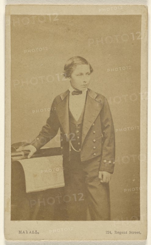Prince Alfred; John Jabez Edwin Mayall, English, 1813 - 1901, London, England, Europe; about 1861; Albumen silver print