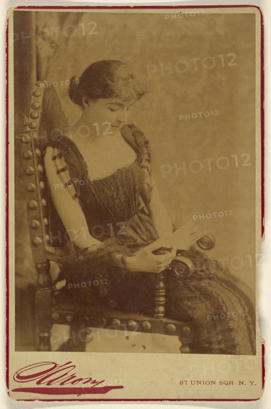 Davenport; Napoleon Sarony, American, born Canada, 1821 - 1896, about 1885; Albumen silver print