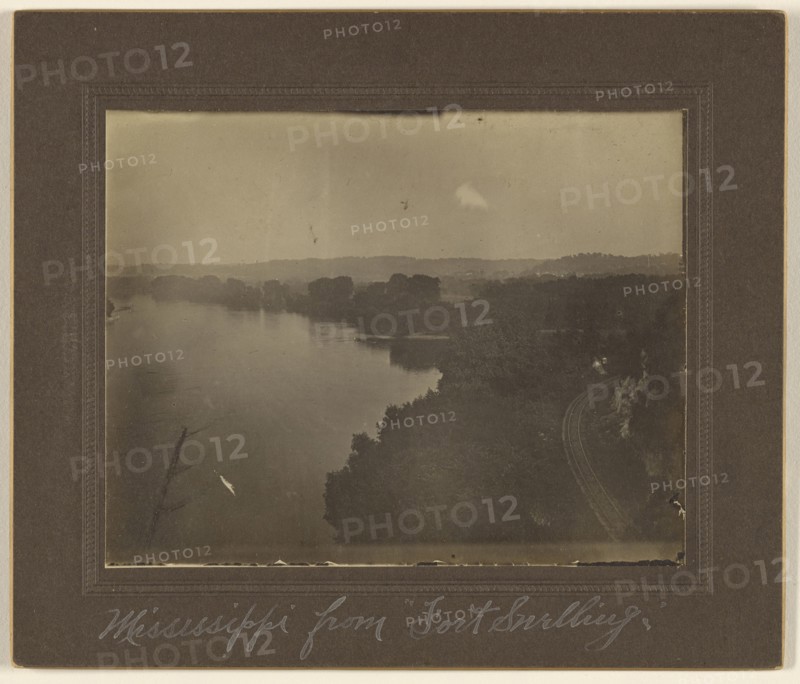 Mississippi from Fort Snelling; American; about 1920; Gelatin silver print