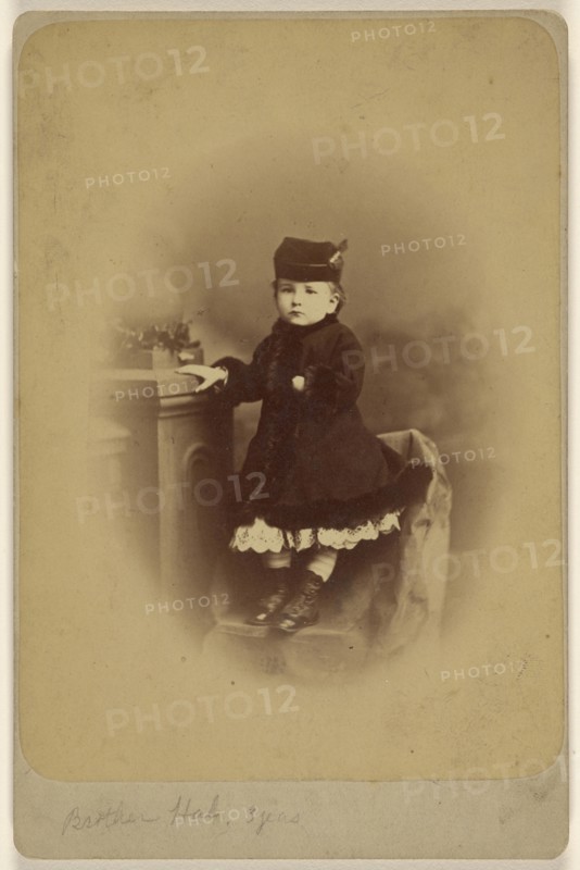 Brother Hal, 3 years; Stokes, Stockton & Lothrop; about 1880; Albumen silver print