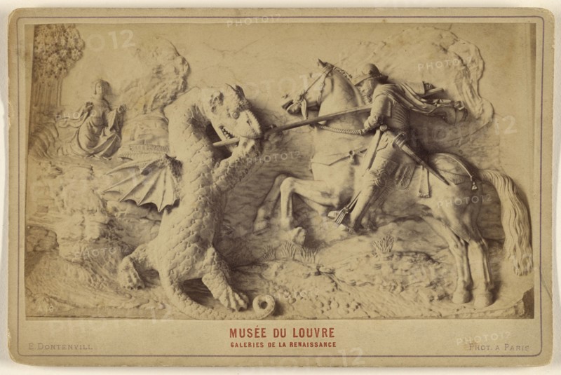 Musee Du Louvre. Galeries De La Renaissance; E. Dontenvill, French, active 1860s - 1870s, about 1875; Albumen silver print