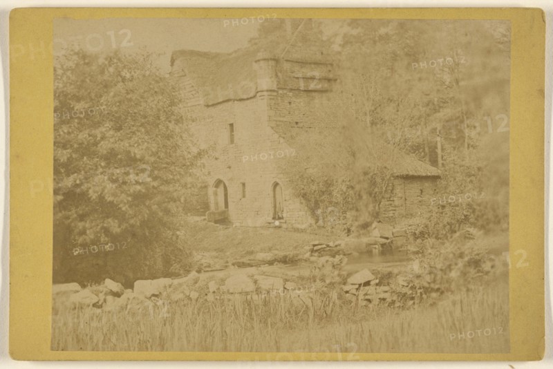Old Mill near Pont Aven?; Attributed to Frederick S. Dellenbaugh, American, 1853 - 1935, about 1880; Albumen silver print