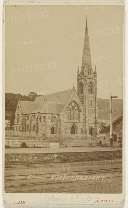 Free Church Kirkcudbright; J. Rae, Scottish, active 1860s - 1920s, about 1865; Albumen silver print