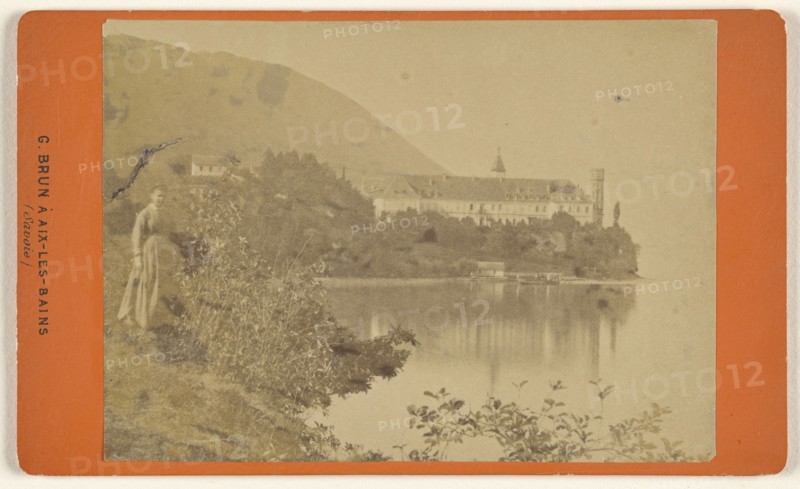 Abbaye de Hautecombe; Georges Brun, French, active 1860s, about 1865; Albumen silver print
