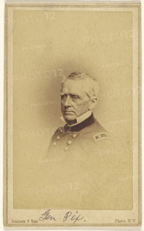 Major-General John Adams Dix, July 24, 1798 - April 21, 1879; Jeremiah Gurney & Son; about 1863; Albumen silver print
