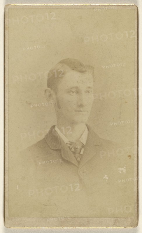 man; Alden P. Sherburne, American, active Barre, Vermont 1860s, about 1865; Albumen silver print