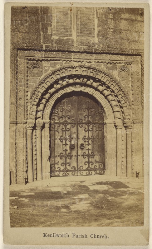 Kenilworth Parish Church; British; 1865 - 1870; Albumen silver print