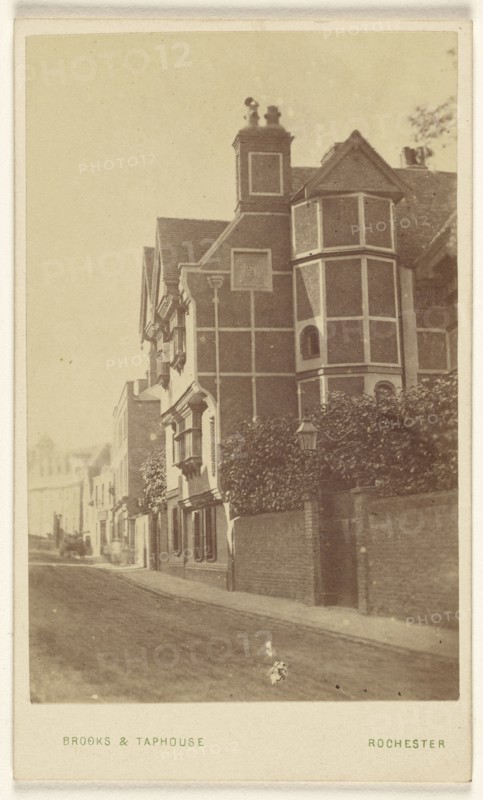 East Gate House, Rochester; Brooks & Taphouse; 1864 - 1866; Albumen silver print