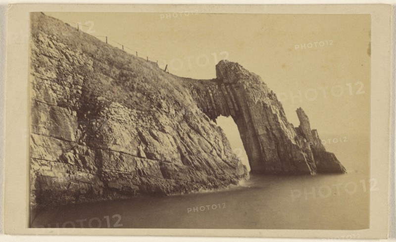 London Bridge - Torquay; Way & Sons; 1865 - 1870; Albumen silver print