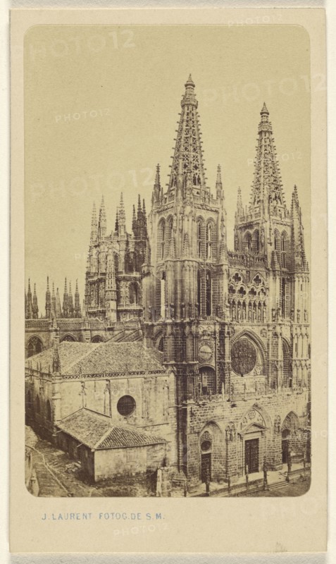 Cathedral. Burgos; Juan Laurent, French, 1816 - 1886, 1865 - 1870; Albumen silver print