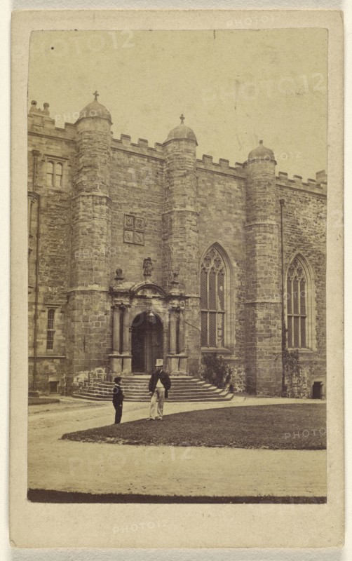 Castle Square, Durham; Thomas Heaviside, British, active Durham, England 1860s, October 5, 1865; Albumen silver print