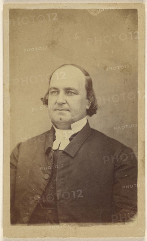 Pastor in uniform; James S. Woodley, American, active 1860s, 1865 - 1870; Albumen silver print