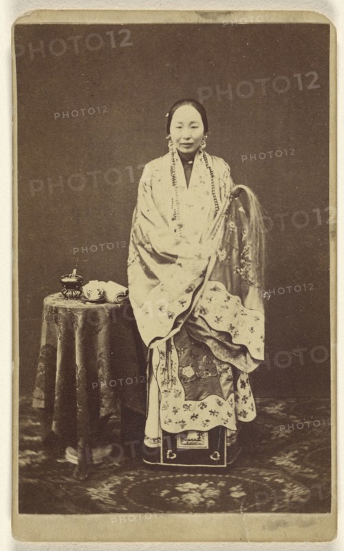 A Canton grandmother 63; John Hing-Qua & Company; 1861-1869; Albumen silver print