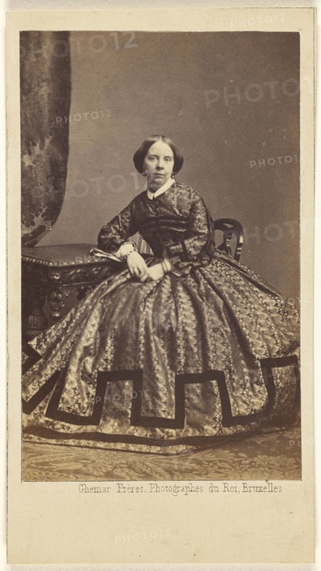 Mme. Van de Weyer; Ghémar Frères, active 1860s, 1862 - 1869; Albumen silver print