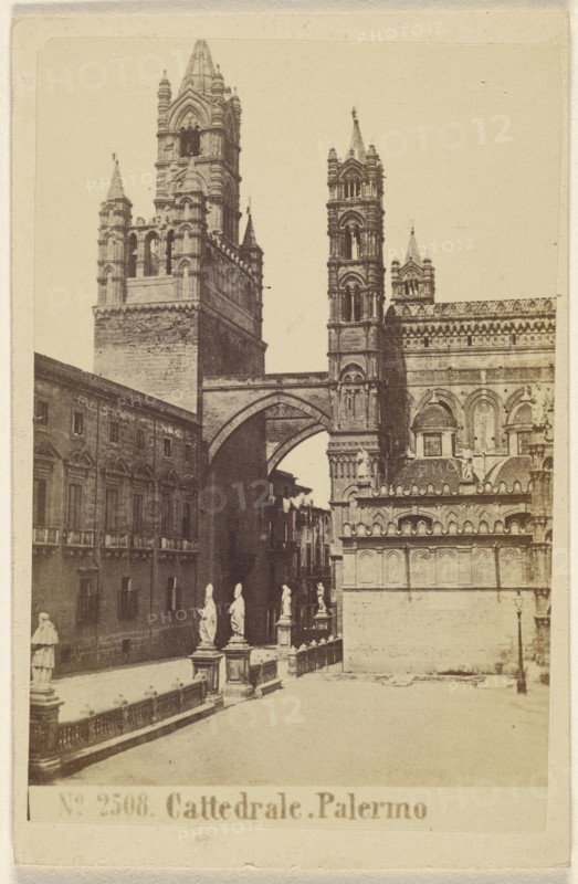 Cattedrale. Palermo; Sommer & Behles, Italian, 1867 - 1874, 1865 - 1870; Albumen silver print