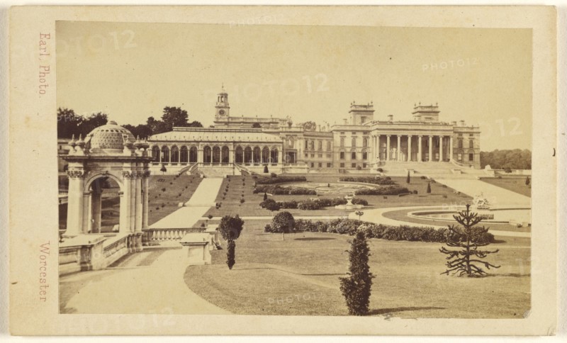 Whitley Court. Earl of Dudley Ward - income 400 000 pounds; Francis Charles Earl, British, active 1860s - 1870s, 1864 - 1865