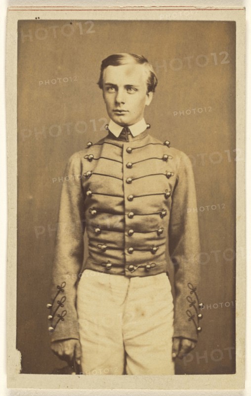 Union soldier, standing; Charles DeForest Fredricks, American, 1823 - 1894, 1862; Albumen silver print