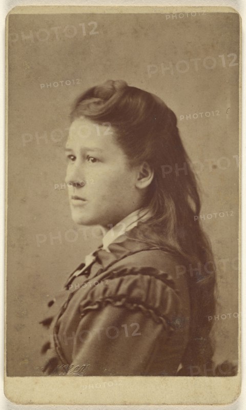 Min Mc Faddin; Michael Miley, American, 1841 - 1918, active Lexington, Virginia, 1865 - 1875; Albumen silver print