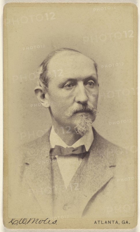 J.W. Selby; Colombus W. Motes, American, 1837 - 1919, active Athens and Atlanta, Georgia, 1865 - 1875; Albumen silver print