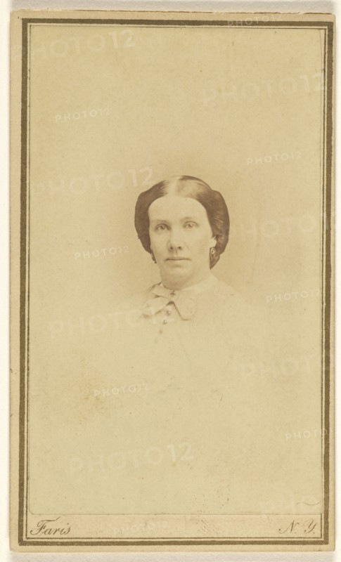 Mrs. William Philips Baker; Thomas Faris, American, active 1840s - 1850s, 1864 - 1866; Albumen silver print