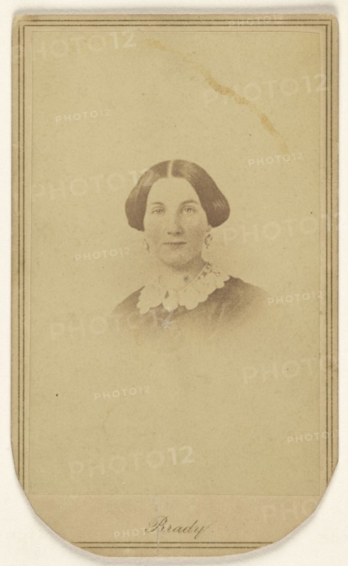Mrs. Gus. Mother's Grandmother. My gt. grandmother; Mathew B. Brady, American, about 1823 - 1896, 1861 - 1865; Albumen silver