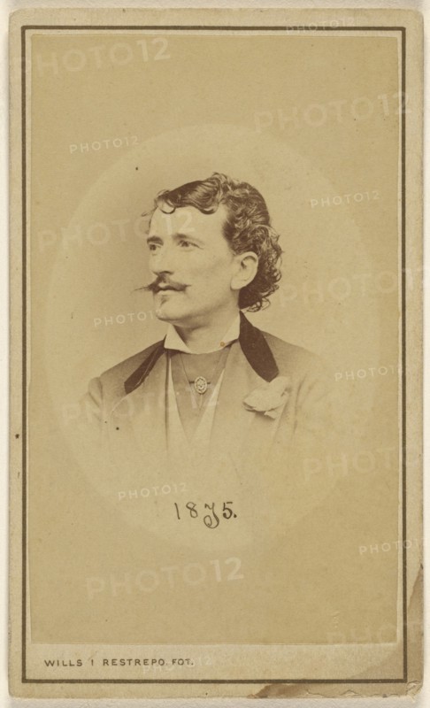 W.H. Keller; Wills I. Restrepo, Spanish, active 1860s, 1875; Albumen silver print