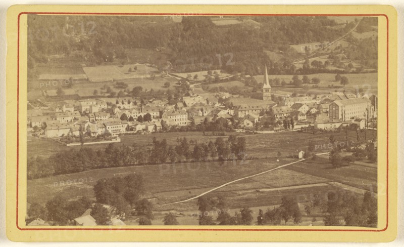 le val d'tyrol; Gehanne, French, active Plombiéres, France 1860s, 1865 - 1875; Albumen silver print