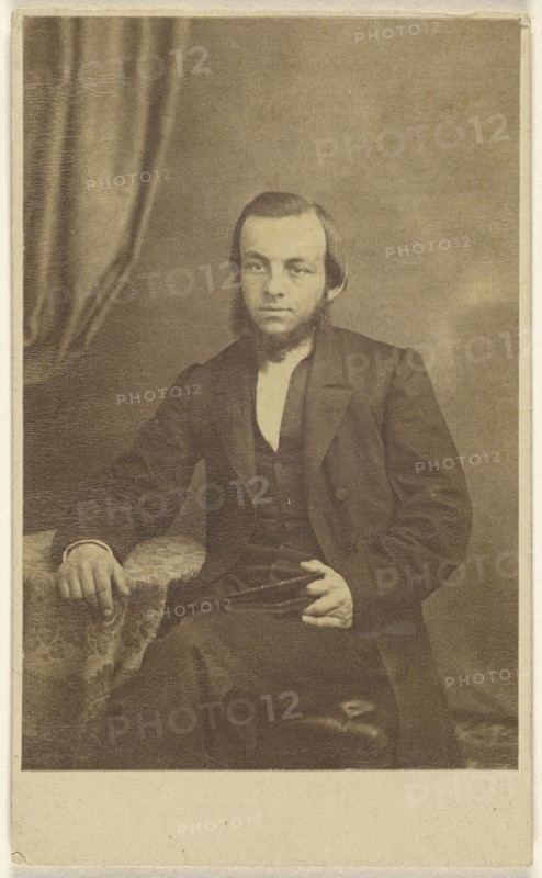 Mr. Townsend; 1865 - 1870; Albumen silver print