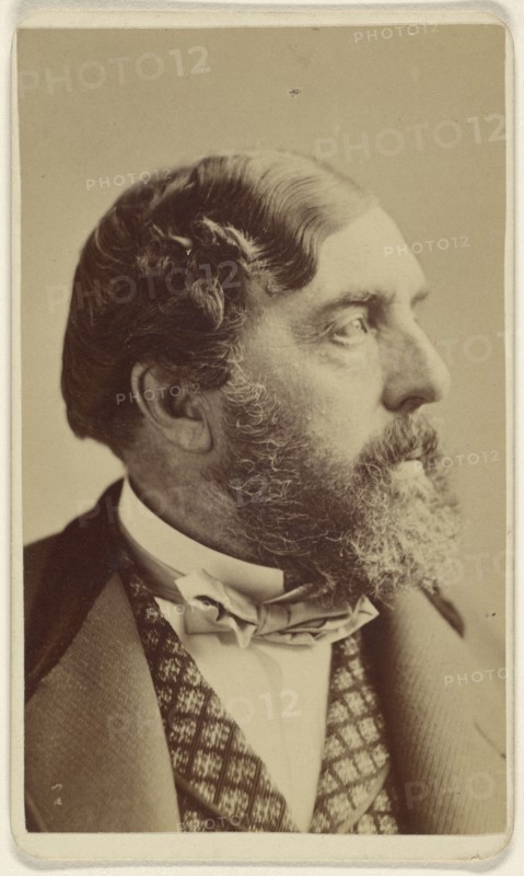 Henry Theodore Tuckerman, 1813 - 1871, Sarony & Co; about 1870; Albumen silver print