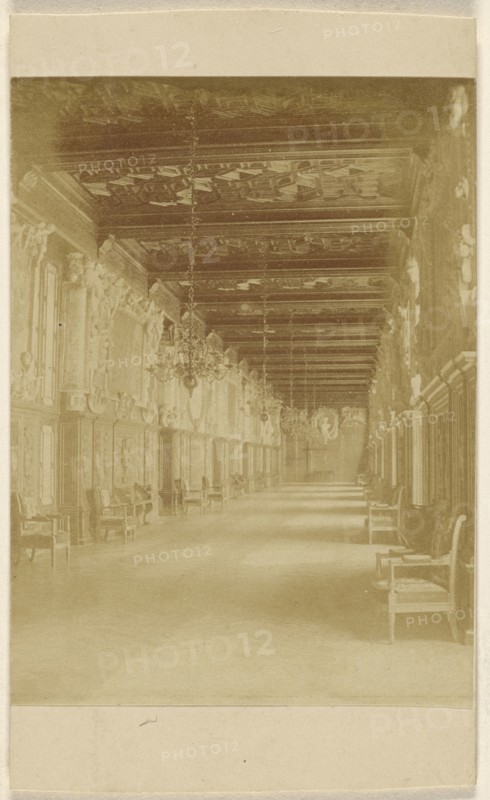 Galerie Francois 1er; French; 1862 - 1864; Albumen silver print