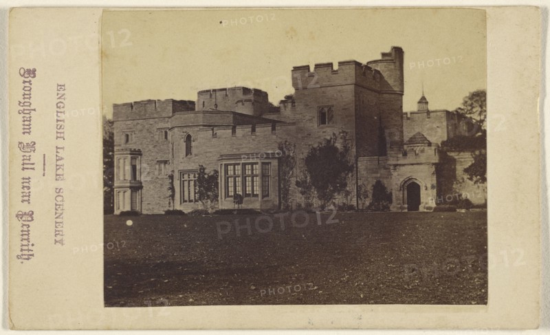 English Lake Scenery. Brougham Hall near Penrith; Alfred Pettitt, British, died 1880, active Grasmere, England 1860s - 1880