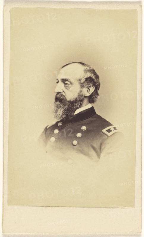 Major-General George Gordon Meade, 1815 - 1872, Frederick Gutekunst, American, 1831 - 1917, about 1862; Albumen silver print