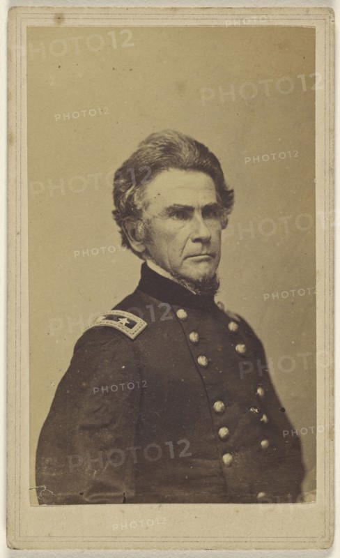 Major-Gen. Ormsby McKnight Mitchell, 1810 - 1862, American; about 1861; Albumen silver print