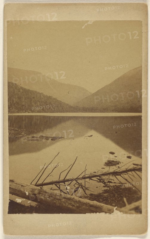 Echo Lake; Attributed to John P. Soule, American, 1827 - 1904, 1865 - 1870; Albumen silver print