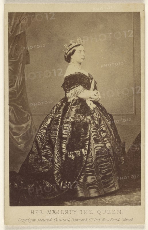 Her Majesty The Queen; Charles Clifford, English, 1819,1820 - 1863, negative November 14, 1861; print 1863 - 1865; Albumen