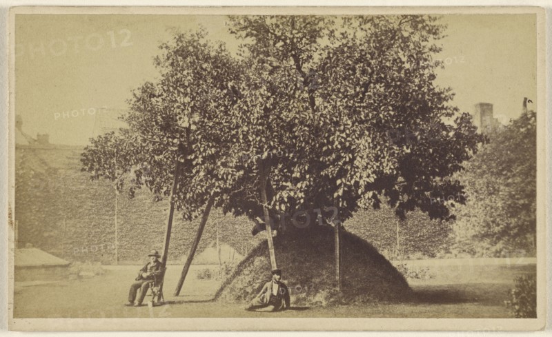 Christ Collage Newton Mulbury 200 yrs old; 1865 - 1875; Albumen silver print