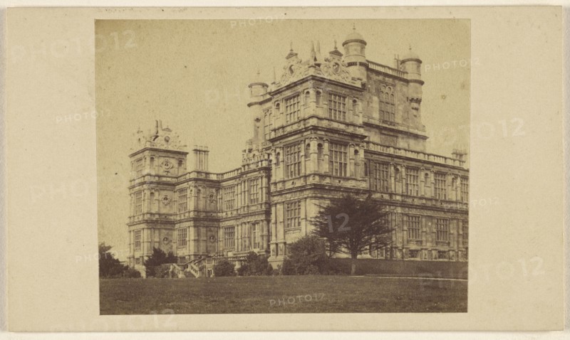 Wollaton Hall. Lord Middleton near Nottingham; William Woodward & Company; October 24, 1865; Albumen silver print