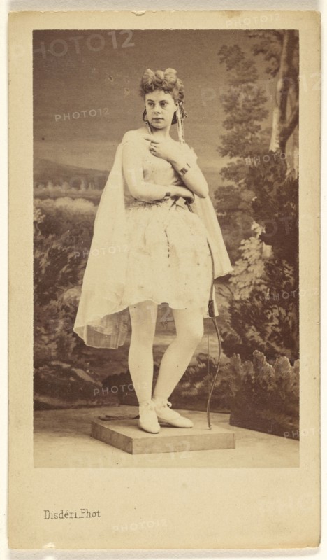 Fiocre Nemea; André Adolphe-Eugène Disdéri, French, 1819 - 1889, 1862 - 1865; Albumen silver print