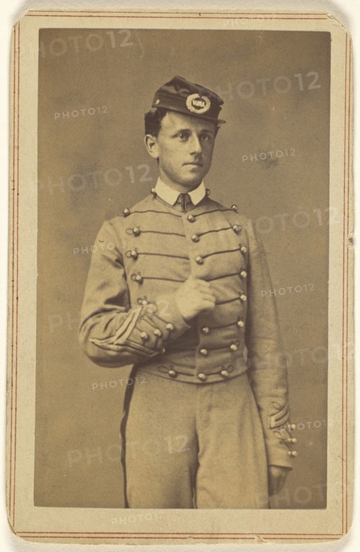 J.C. Post Cadet U.S.M.A. West Point cadet; Charles DeForest Fredricks, American, 1823 - 1894, about 1862; Albumen silver print