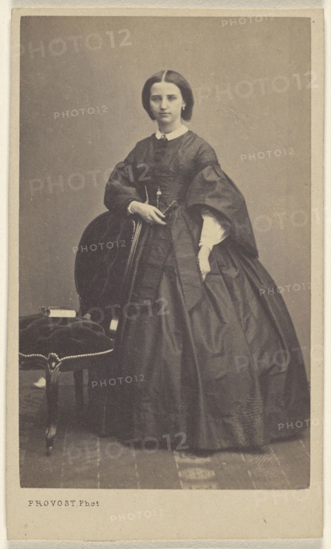 Josine de Jochesmastein, ?, A. Provost, French, active Toulouse, France 1860s - 1870s, 1865 - 1870; Albumen silver print