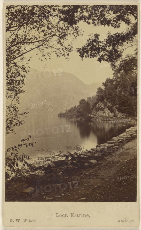 Loch Katrine; George Washington Wilson, Scottish, 1823 - 1893, September 23, 1865; Albumen silver print