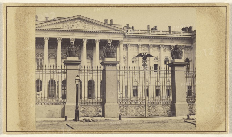 Palace of the Grand Duchy Marie; Alfred Lorens, Russian, active St. Peterburg, Russia 1860s - 1880s, 1865 - 1870; Albumen