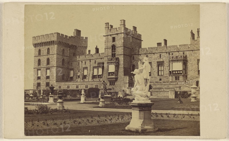 Windsor Castle; George Washington Wilson, Scottish, 1823 - 1893, 1862 - 1865; Albumen silver print