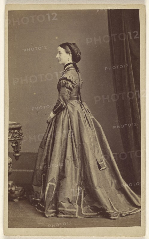 Katie White. Oct. 1867; Joseph Collier, American, born Scotland, 1836 - 1910, October 1867; Albumen silver print