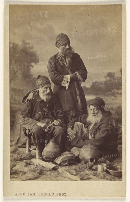 Jews; Abdullah Frères, Armenian, active 1860s - 1890s, 1865 - 1870; Albumen silver print