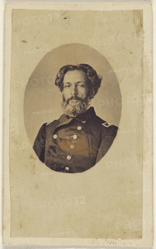 Captn. Marin U.S.N. Commnd US Shp. St. Louis; American; 1862 - 1864; Albumen silver print