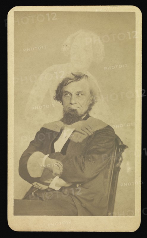 Col. Cushman; William H. Mumler, American, 1832 - 1884, Boston, Massachusetts, United States; 1862 - 1875; Albumen silver print