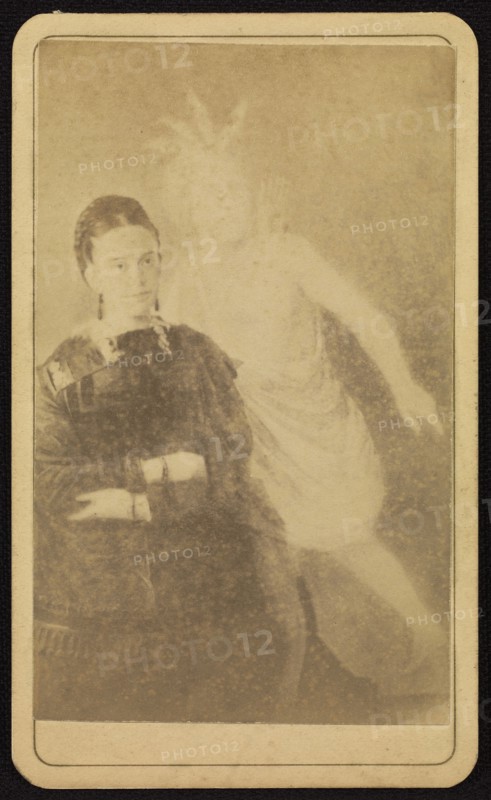 Mrs. S.A. Floyd; William H. Mumler, American, 1832 - 1884, Boston, Massachusetts, United States; 1862 - 1875; Albumen silver